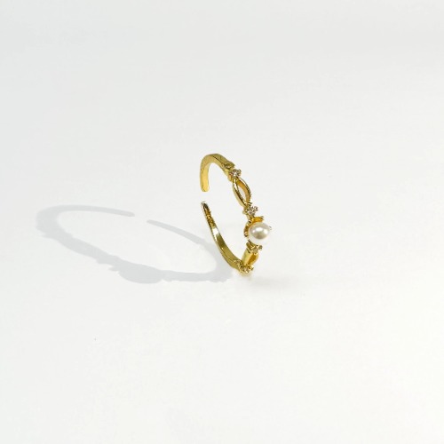PEARL RING | Gold