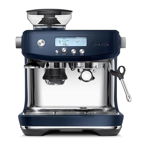 Breville Barista Pro Espresso Machine BES878DBL, Damson Blue - Damson Blue