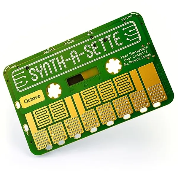Synth-a-Sette: Create Your Own Banana Keyboard With This Cassette Sized Analog Synthesizer