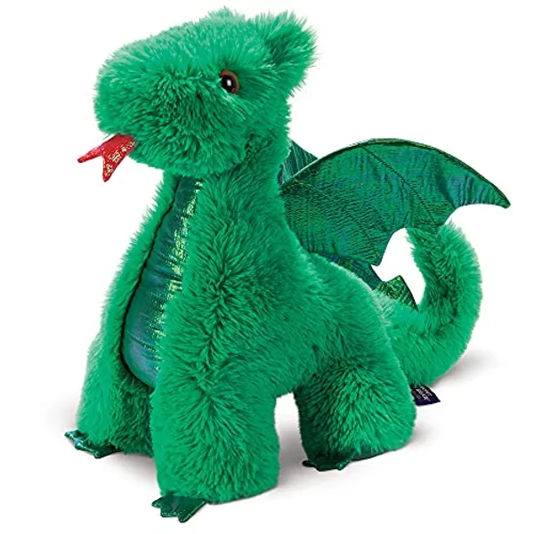 Vermont Teddy Bear Plush Dragon - Dragon Stuffed Animal, Green, 18 Inch - Dragon