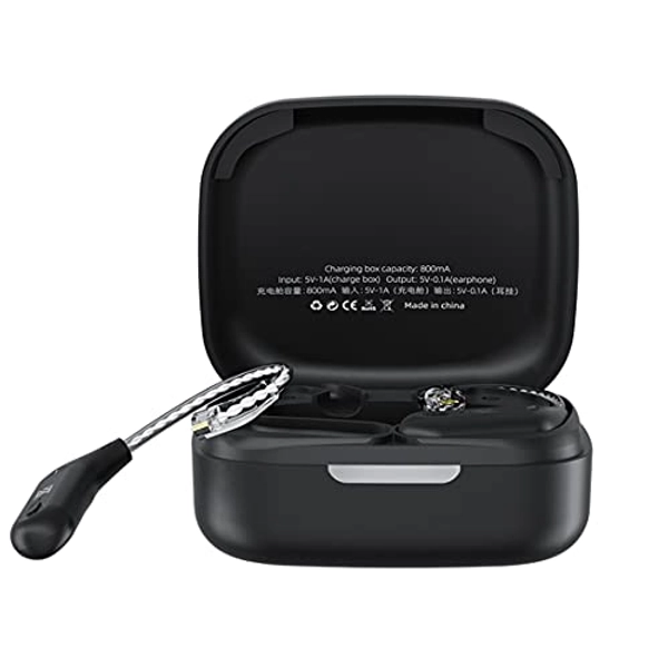 CCA KZ AZ09 Bluetooth 5.2 Module IEM Adapter Wireless Waterproof Ear Hook Extra Long Battery Life Bluetooth Cable for ​KZ ZS10 PRO/ZSN Pro X/ZSN PRO/ZSX/AS12/AS16/ZAX CRA/C12(C pin)