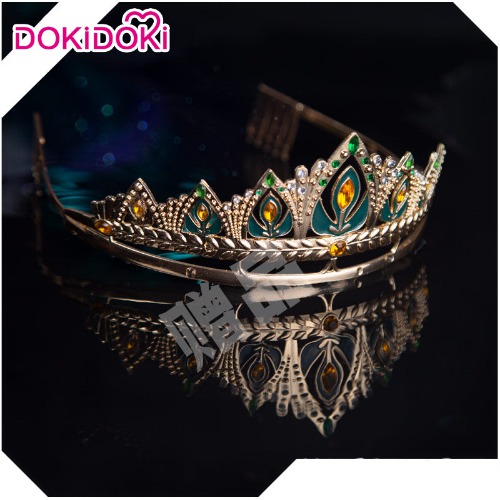 DokiDoki-SSR Frozen 2  Anna Dress Queen Dress /Crwon Halloween | Crown-PRESALE