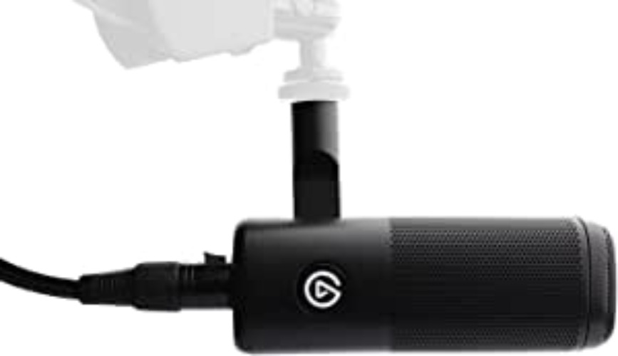 Elgato Wave DX with Cable - Dynamic XLR Microphone with 10ft/3m XLR Cable, Speech optimised for Podcasting, Streaming, Broadcasting, No Signal Booster Required, Works with Any Interface, PC/Mac - Wave DX with Cable
