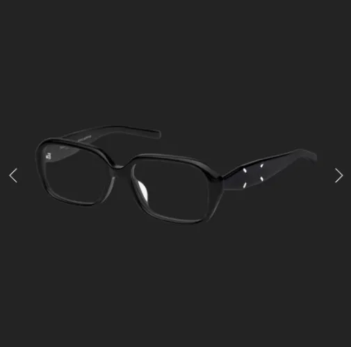 Gentle Monster x Maison Margiela MM212 Black Clear
