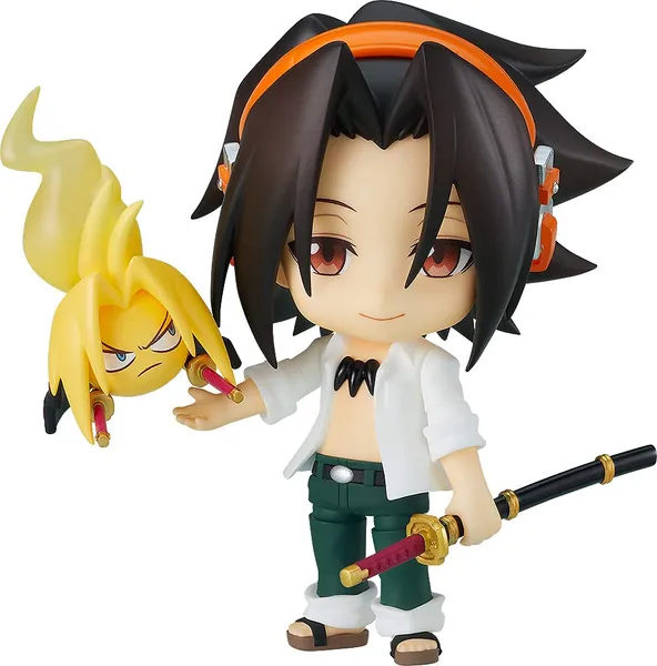 Good Smile Shaman King: YOH Asakura Nendoroid Action Figure,Multicolor