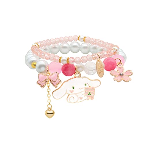 GAUEIOUR Cinnamoroll Crystal Bead Bracelet
