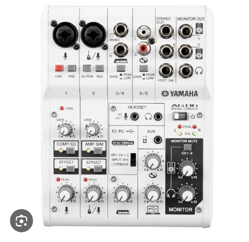 Yamaha Mixer Ag06