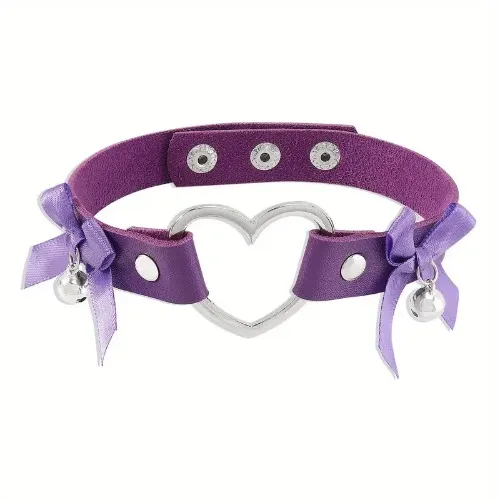 Purple heart choker