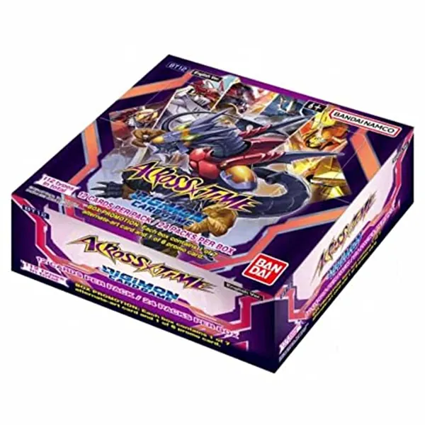 Digimon Card Game: Across TIME Booster Box [BT12] (24CT)