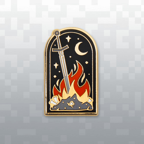 Bonfire Enamel Pin | Default Title