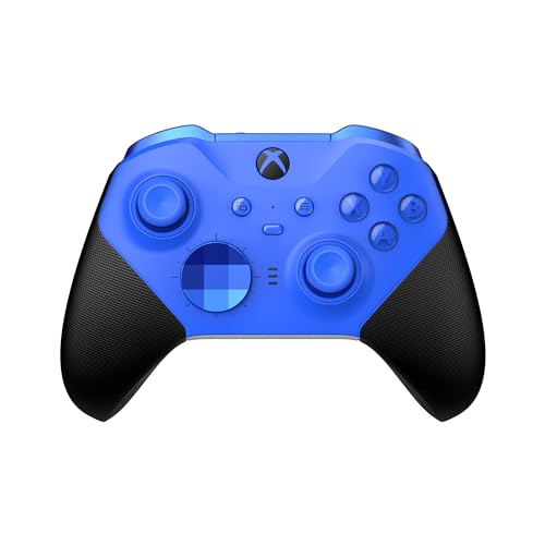 Xbox Elite Wireless Gaming Controller Series 2 Core – Blue – Xbox Series X|S, Xbox One, Windows PC, Android, and iOS - Elite Controllers - Blue