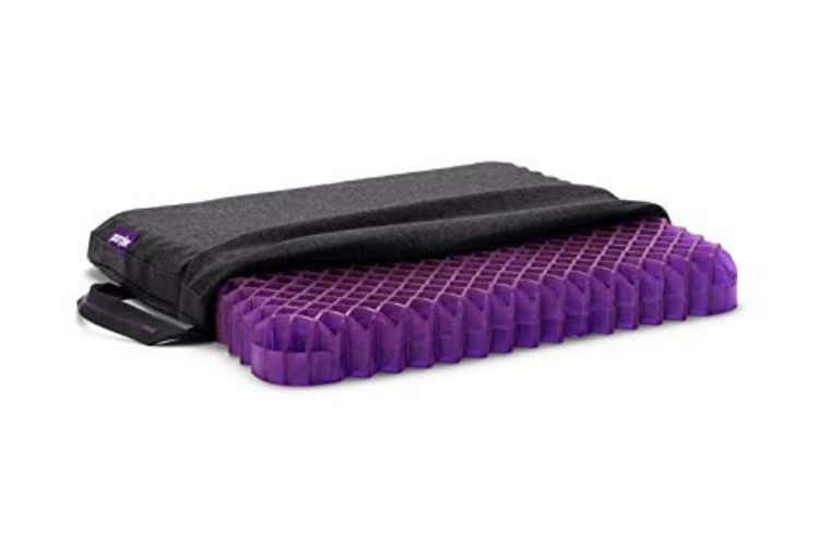 Purple Royal Seat Cushion - Seat Cushion for The Car Or Office Chair - Temperature Neutral Grid - Royal Seat Cushion