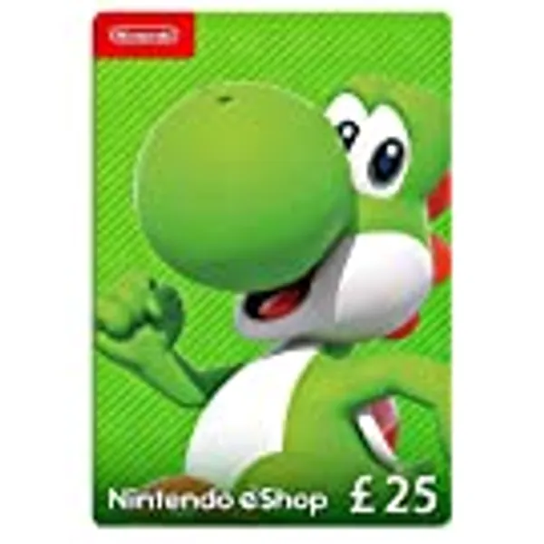 Nintendo eShop Card | 25 GBP voucher | Download Code | UK only | Switch
