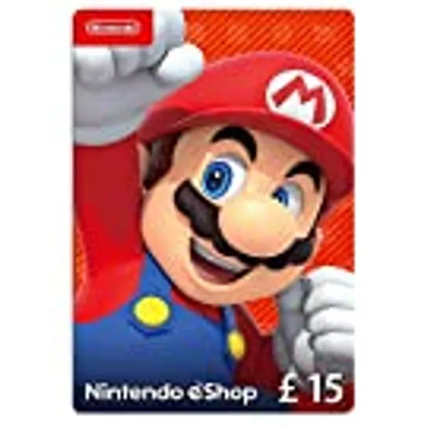 Nintendo eShop Card | 15 GBP voucher | Download Code | UK only | Switch