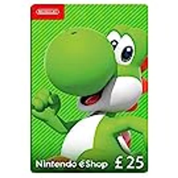 Nintendo eShop Card | 25 GBP voucher | Download Code | UK only | Switch