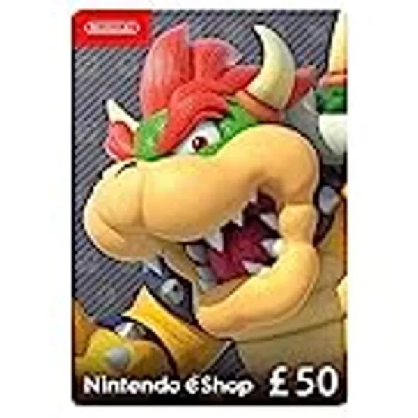 Nintendo eShop Card | 50 GBP voucher | Download Code | UK only | Switch
