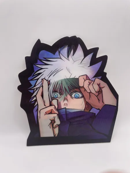 Peeker Sticker 3D Lenticular Motion Anime Style JJK 2