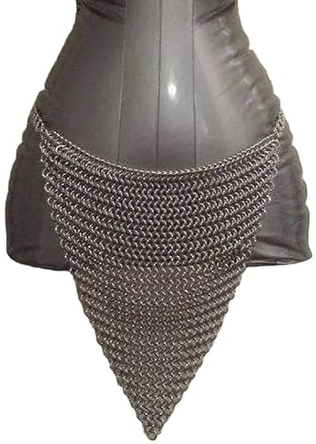 Chainmail panty skirt Aluminum chainmail skirt Handmade chainmail skirt Butted chainmail skirt Panty Lightweight New Festival wear chainmail panty skirt