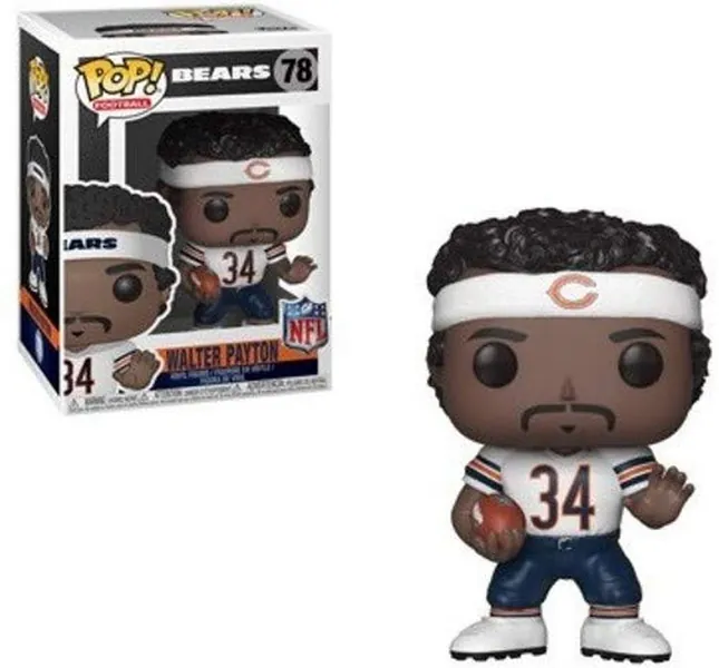 Funko POP! NFL: Legends - Walter Payton (WH),Multi-colored ,3.75 inches - 
