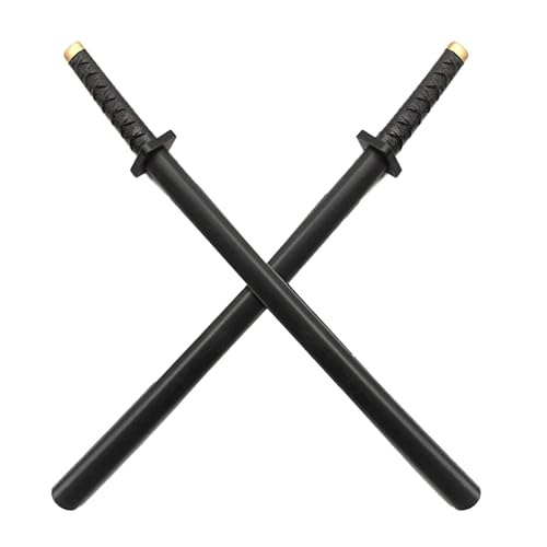 damdos Halloween Prop 2PCS Anime Cosplay Sword, Kataiana Sword Dead Samuroai Ninja Cosplay Swords Birthdays Gifts(2Pcs Sets)