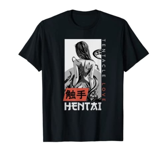 Aesthetic Hentai Anime Manga Girl Japanese Art Otaku T-Shirt