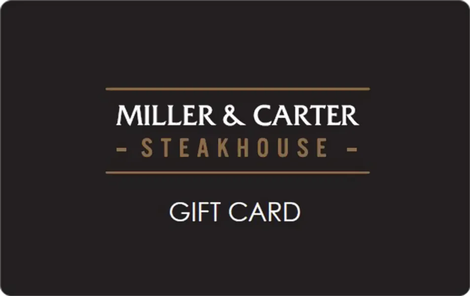 Miller and Carter £50 Gift Card