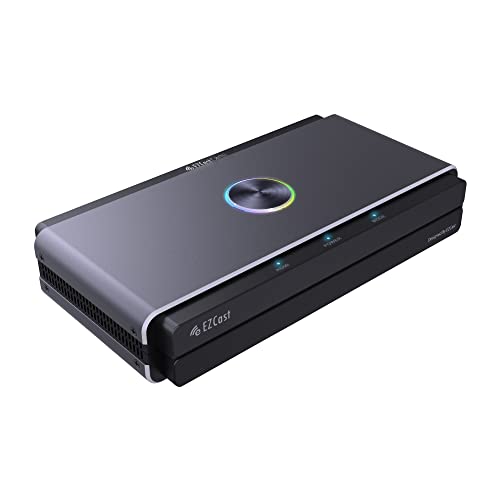 EZCast CatchU Capture Card, Plug and Record Your Mobile Gameplay, Capture and Record Gameplay to USB, 4K60 Pass-Through, 1080p60 UVC Stream, Support Smartphone, Xbox, PS5, Nintendo Switch