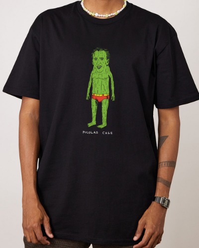 Picolas Cage T-Shirt | Black / 2XL