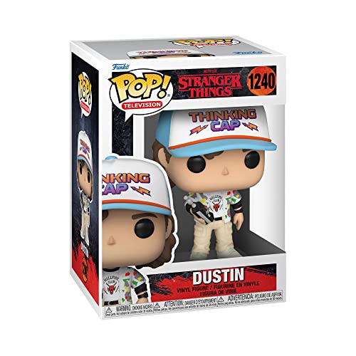 Funko POP! TV: Stranger Things - Dustin Henderson - Collectable Vinyl Figure - Gift Idea - Official Merchandise - Toys for Kids & Adults - TV Fans - Model Figure for Collectors and Display - Dustin