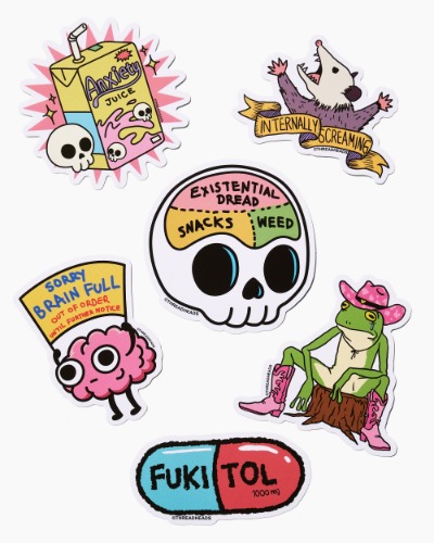 The Dread Sticker Pack | Default Title