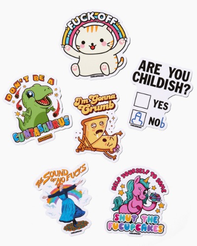 The Rude Sticker Pack | Default Title