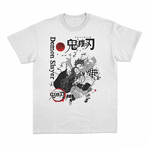Japanese Anime Slayer Demon Manga T Shirt Men Women Costume Adult - Black3 - Large