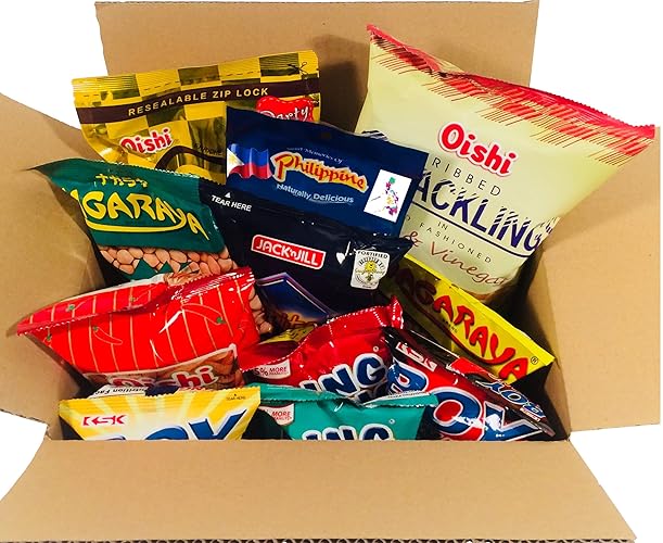World Food Mission Balikbayan Snacks Box - Variety Assortment of Classic Filipino Snacks