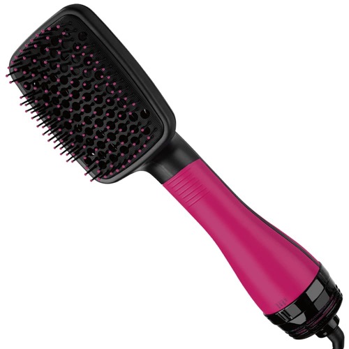 Revlon One-Step Hair Dryer and Styler | Detangle, Dry, and Smooth Hair, (Pink) - Pink
