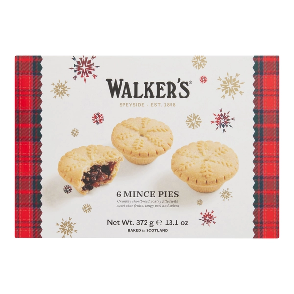 Walker's Luxury Mince Pies 6 Count - World Market