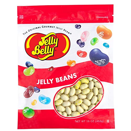 Jelly Belly Buttered Popcorn Jelly Beans - 1 Pound (16 Ounces) Resealable Bag - Genuine, Official, Straight from the Source … - Buttered Popcorn - 1 Pound (Pack of 1)