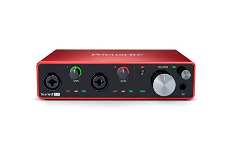 Focusrite Scarlett 4i4 (terza generazione), interfaccia audio USB - Single