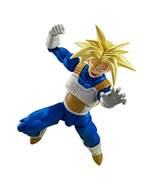 TAMASHII NATIONS - Dragon Ball Z - Super Saiyan Trunks - Infinite Latent Super Power -, Bandai Spirits S.H.Figuarts Action Figure