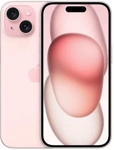 Apple iPhone 15, 128GB, Pink - Unlocked (Renewed Premium) - 128GB - Pink