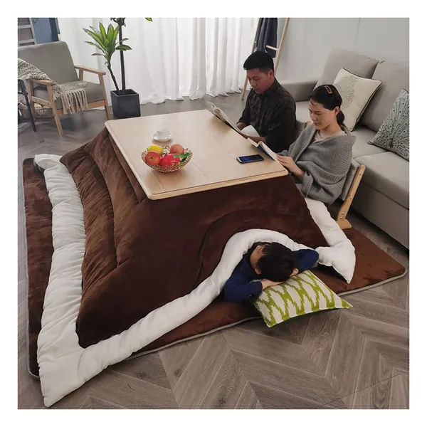 Appleya Kotatsu Table with Heater and Blanket Tables Kotatsu Coffee Kotatsu Futon kotatsu Set for Kitchen/Living Room/Bedroom/Balcony