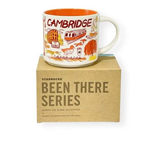 Starbucks Been There Series Collectible Coffee Mug (Cambridge) 14 ounce
