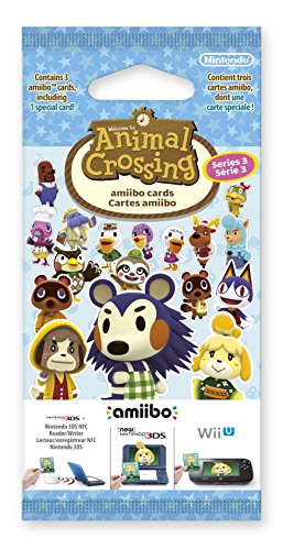 Animal Crossing amiibo-Karten Pack (Serie 3) - Nintendo Switch - Serie 3 - 3 Stück