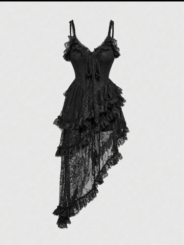Goth lace dress