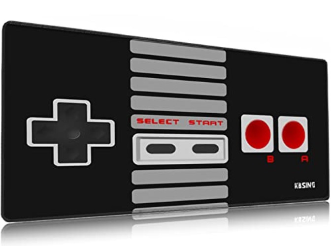 Gaming Mouse Pad - Extended Keyboard Mouse Pad Mat, Large PC Laptop Game Mouse Mat Huge Desk Pad with Stitched Edges, Anti-Slip Rubber Base Mousepad, 35.5"x15.4"x0.1" (MPX-02) - MPX-02