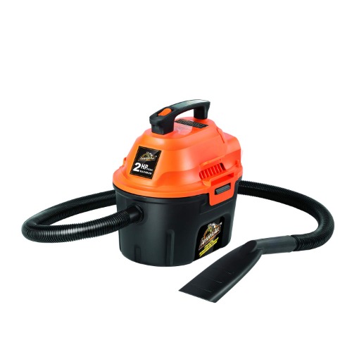 Armor All, AA255 , 2.5 Gallon 2 Peak HP Wet/Dry Utility Shop Vacuum , Orange - 2.5 Gal Vac Vacuum