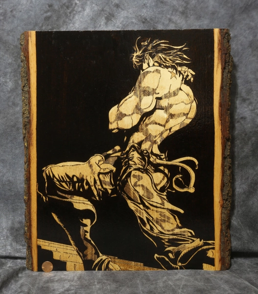 Spirit pyrography