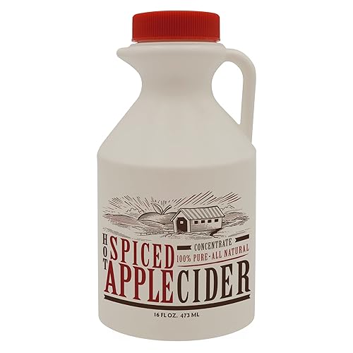 Mountain Cider Apple Cider Concentrate | Spiced Hot Apple Cider Drink | 16 fl. oz (16 servings) - 16 Fl Oz (Pack of 1)