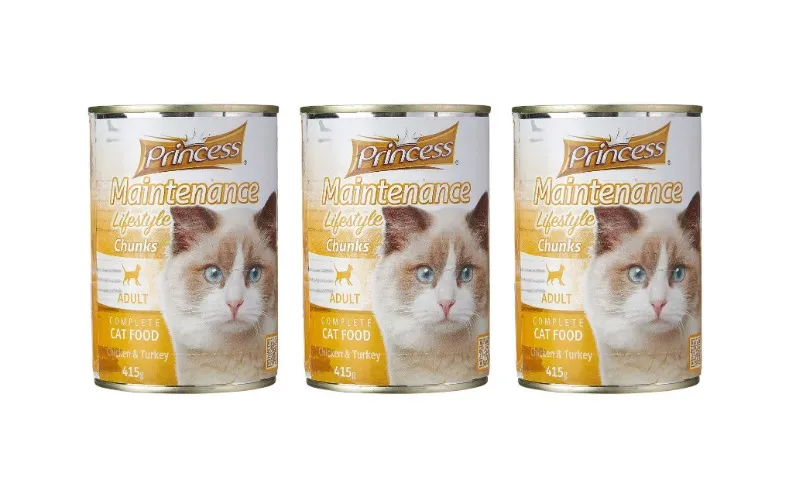 Princess lifestyle chicken and turkey 405g - 3 cans