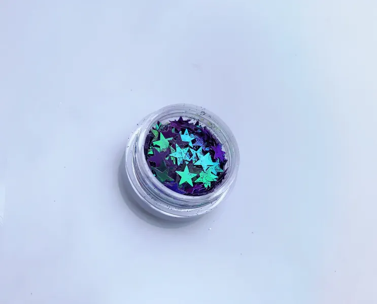 Purple Haze Body And Face Star Glitter Makeup Make up