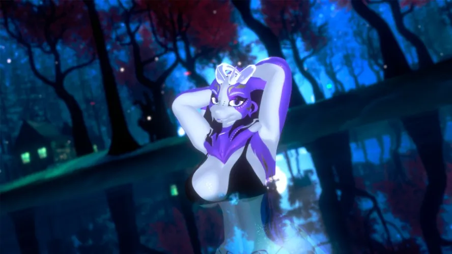 Maya Hybrid Dragon/Snake VRChat Avatar by Koritah